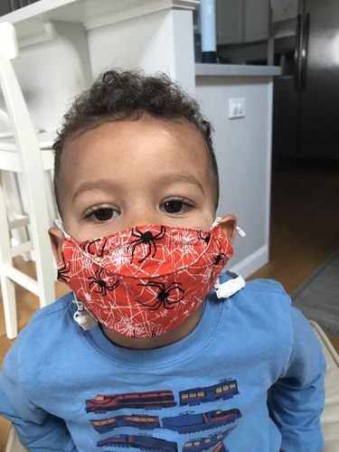 Customer photo review of Mask Insert - Straight - 100 Count