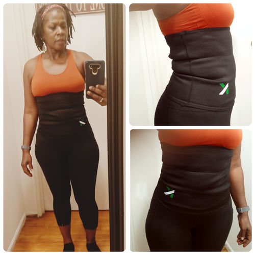 Customer photo review of The Ultimate Neoprene Waist Toner (Unisex)
