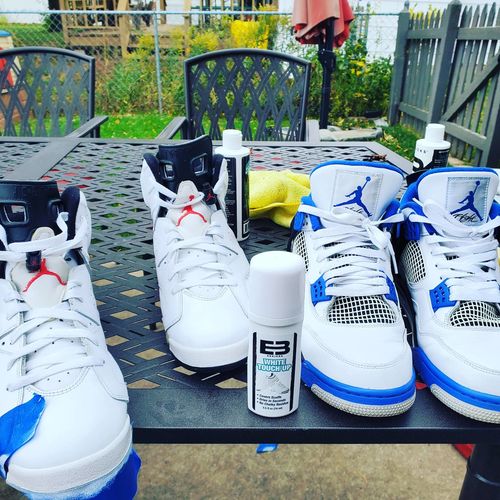 Customer photo review of SNEAKER CARE KIT