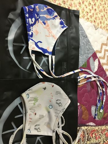 Customer photo review of Face Mask Marble Series