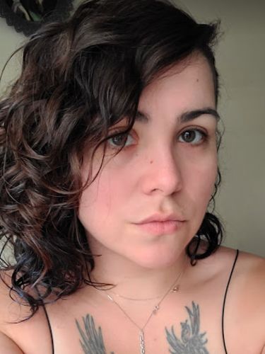 Customer photo review of Curly Hair Grape Seed Conditioner with Ultra Slip and Lemon Creme Fragrance