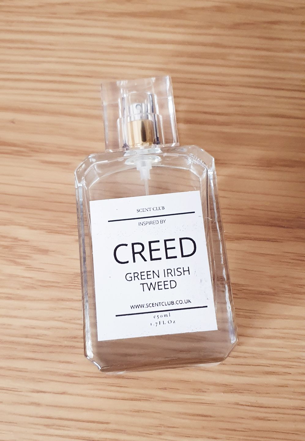 Customer photo review of Green Irish Tweed RRP £265 (Inspired) - Irish Emerald