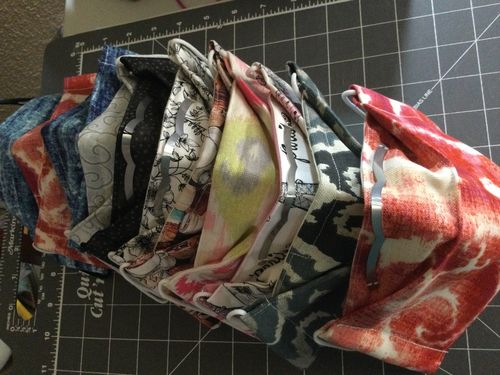 Customer photo review of Mask Insert - Straight - 100 Count