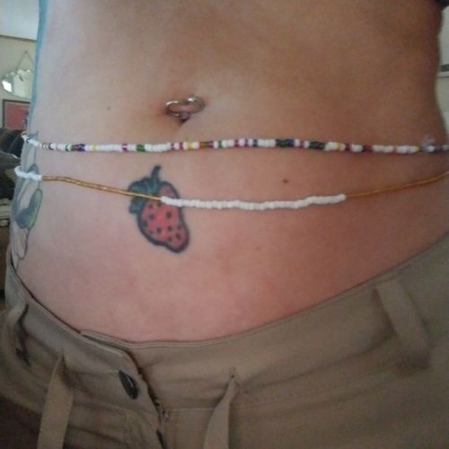 Customer photo review of Life of the Party Waist Beads