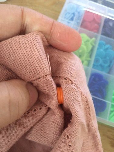 Customer photo review of Complete Drukknopen Kit met Tang