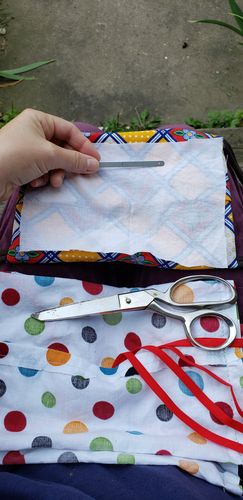 Customer photo review of Mask Insert - Straight - 100 Count