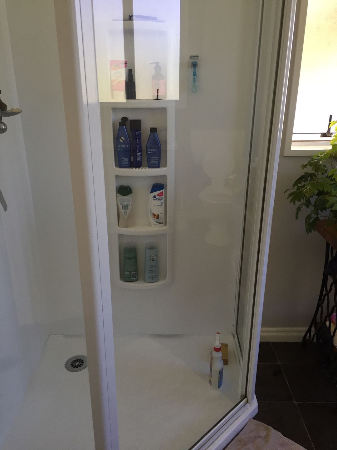 Customer photo review of Shower Cleaning & Protection Kit
