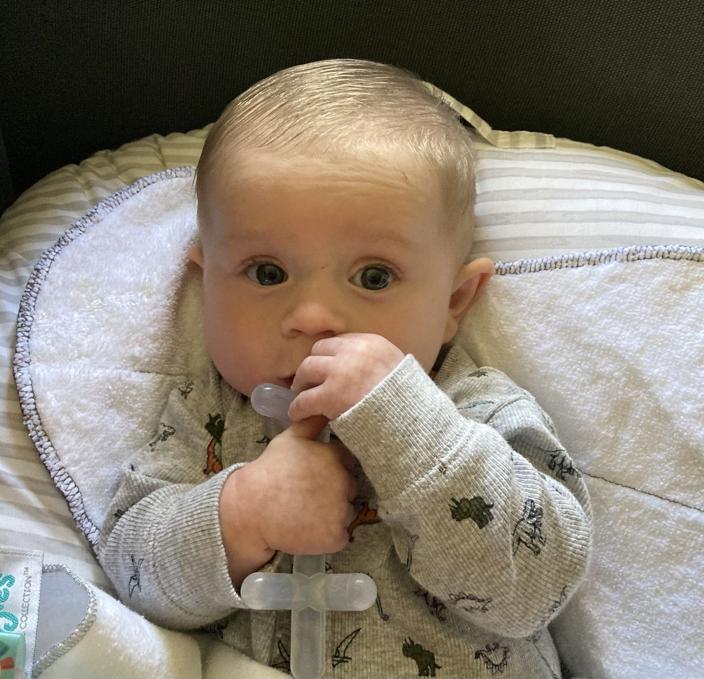 Customer photo review of moonjax® baby teether