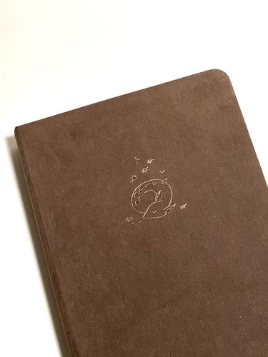 Customer photo review of Tsuki 'Nara' Limited Edition Bullet Journal ☾