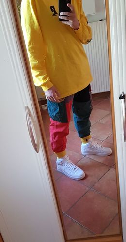 J S review of CH Patchwork Corduroy Cargo Pants image 1 out of 1