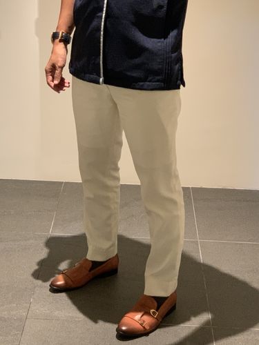 Customer photo review of Loafer Slipper Double Monk - Tangerine Leather