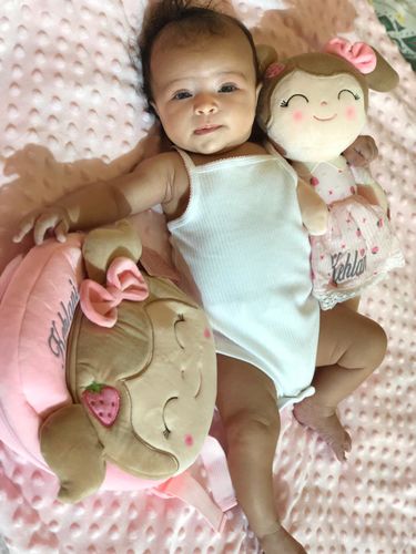Customer photo review of Personalized Leyadoll (Strawberry) with Gift Bag - 2 Skin Tones
