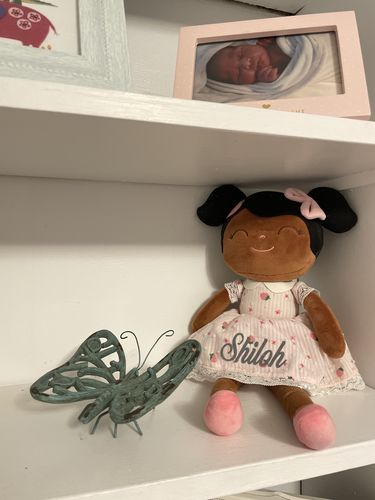 Customer photo review of Personalized Leyadoll (Strawberry) with Gift Bag - 2 Skin Tones