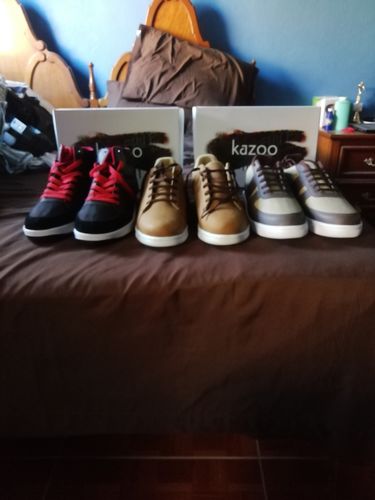 Customer photo review of High-Top Negro/Rojo