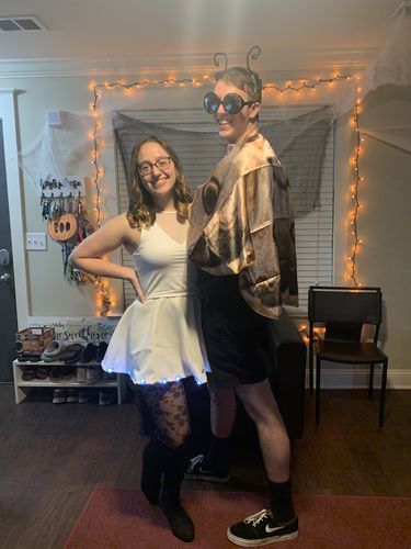 Customer photo review of Mesh Brami Top