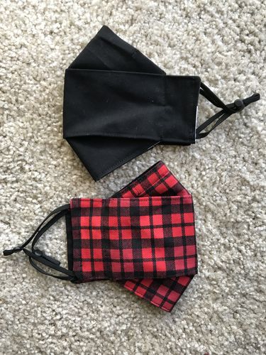 Customer photo review of Black Cord/Elastic Toggle - (20 Toggles /10 Masks)