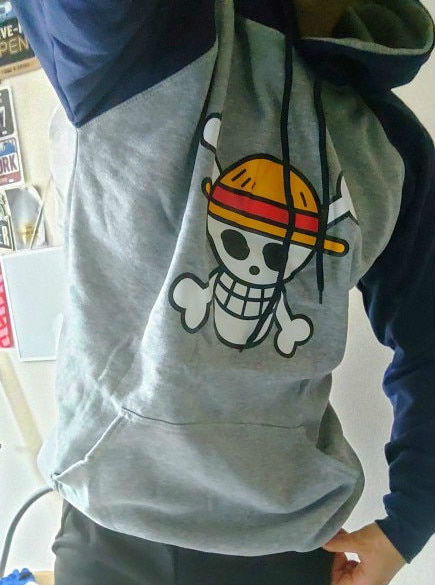 Customer photo review of One Piece Hoodie
