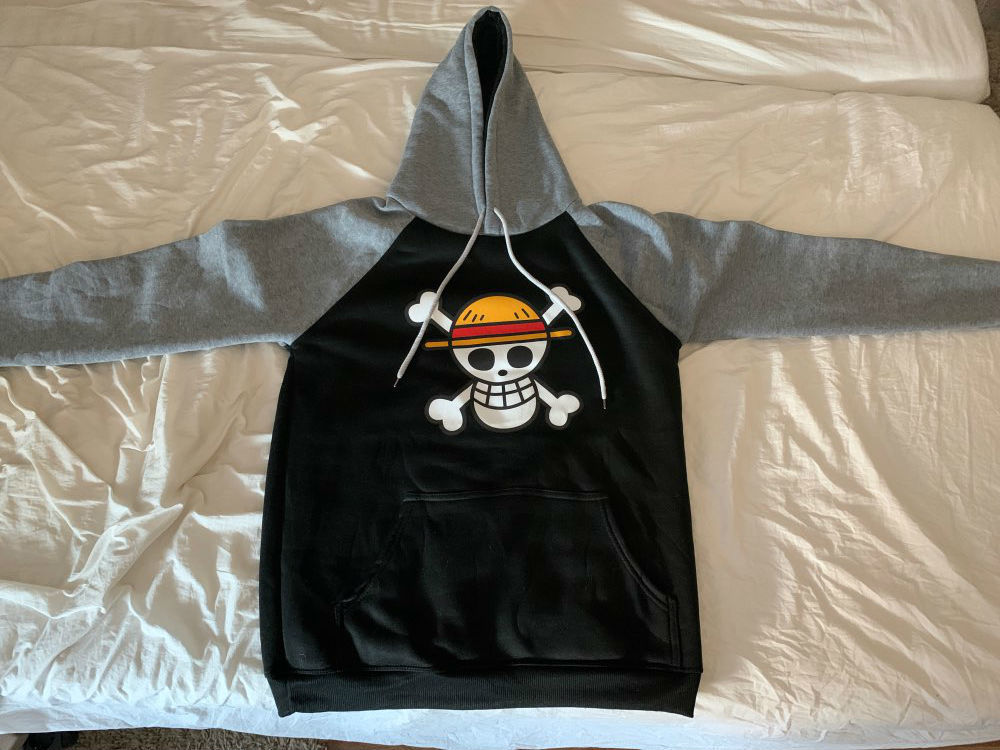 Customer photo review of One Piece Hoodie