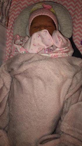 Customer photo review of Snuggle Cloud™ | Baby Lounger