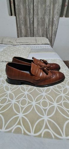 Customer photo review of Men's British Style Fine Leather Tassel Design Brogues Shoes