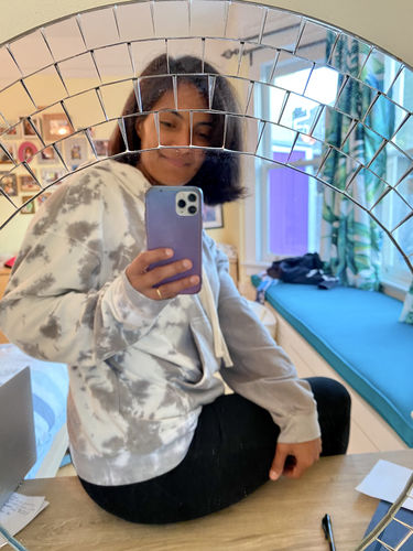 Customer photo review of James Hoodie - Thunder / Cloud