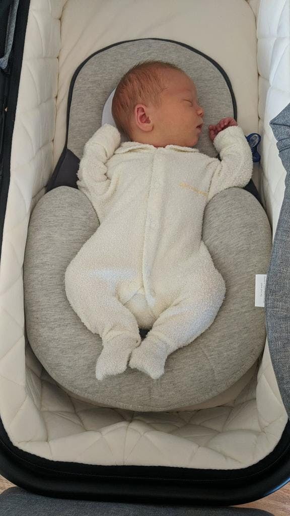 Customer photo review of Snuggle Cloud™ | Baby Lounger