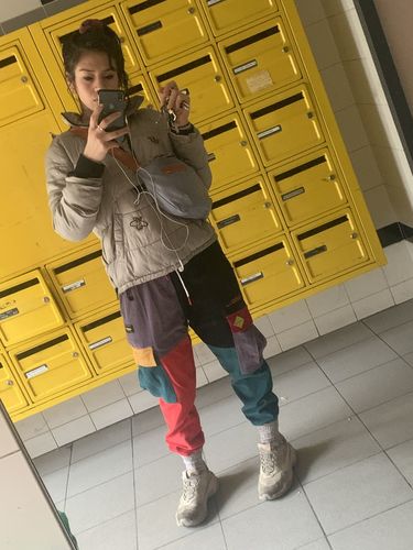 L A review of CH Patchwork Corduroy Cargo Pants image 1 out of 1