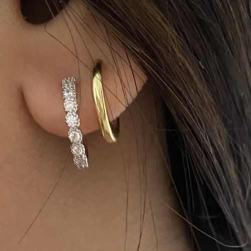 Customer photo review of Basic Ohrringe