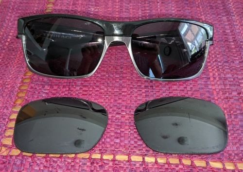 Customer photo review of MRY Replacement Lenses for Oakley Twoface