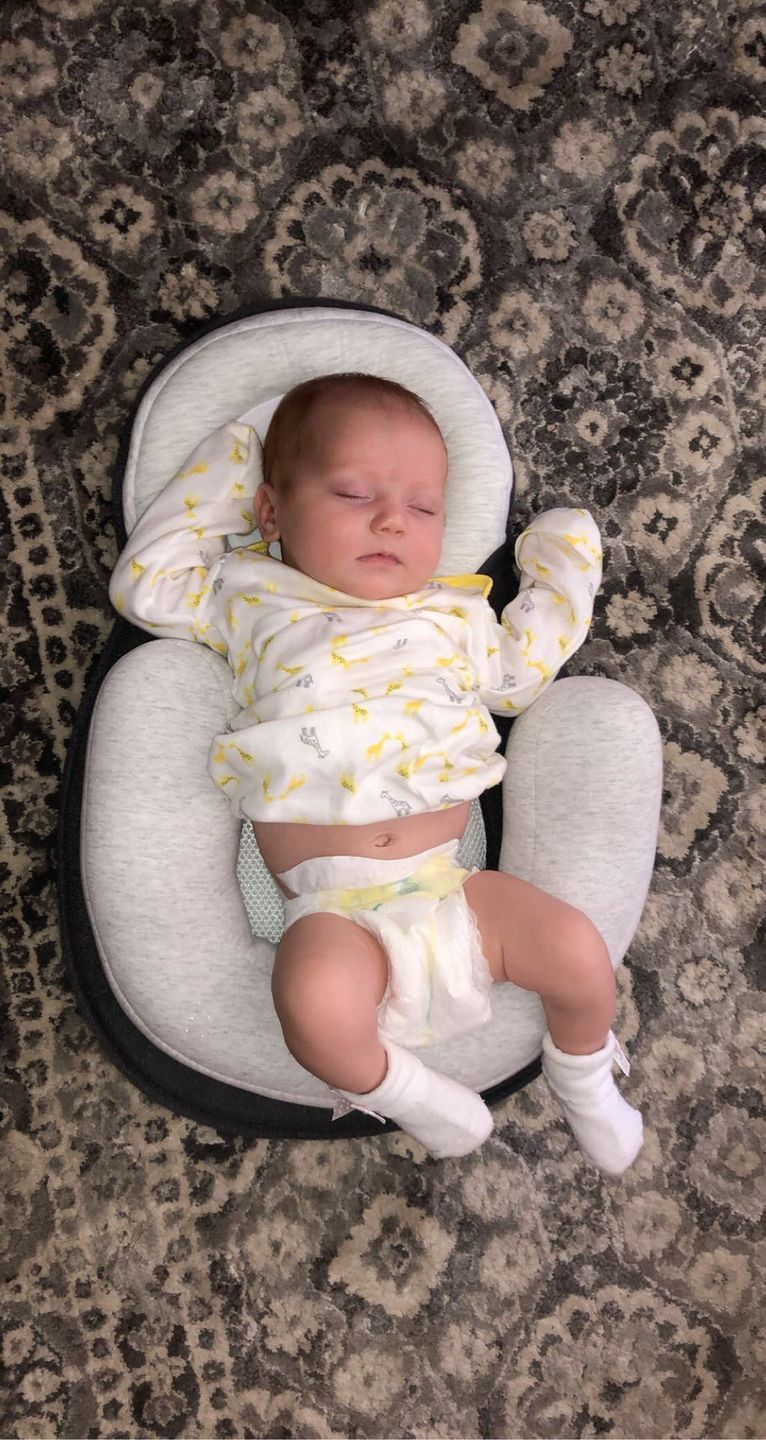 Customer photo review of Snuggle Cloud™ | Baby Lounger