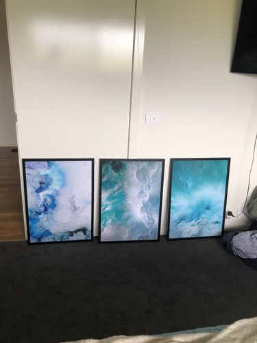 Customer photo review of Ocean Deep Canvas Prints