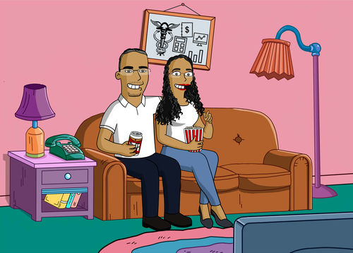 Customer photo review of RETRATO EM ARQUIVO DIGITAL FAMILIA AMARELA