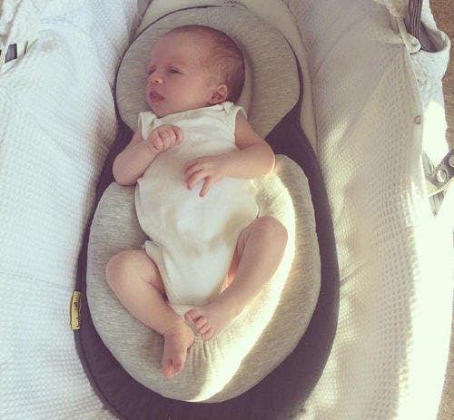 Customer photo review of Snuggle Cloud™ | Baby Lounger