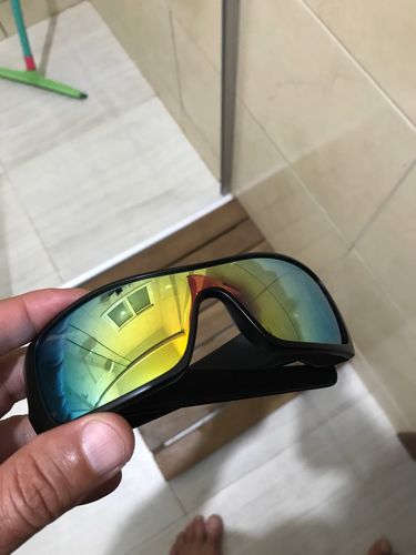 Customer photo review of MRY Replacement Lenses for Oakley Batwolf OO9101
