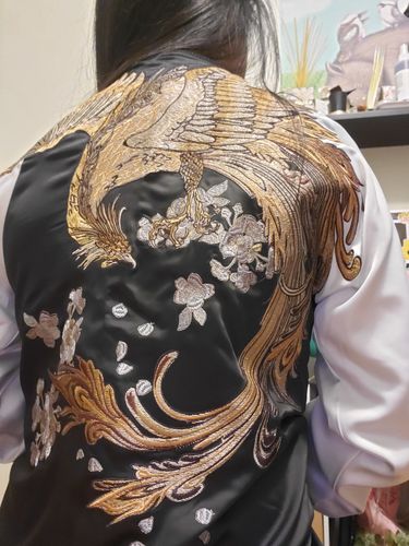 Customer photo review of Phoenix Sukajan Souvenir Jacket