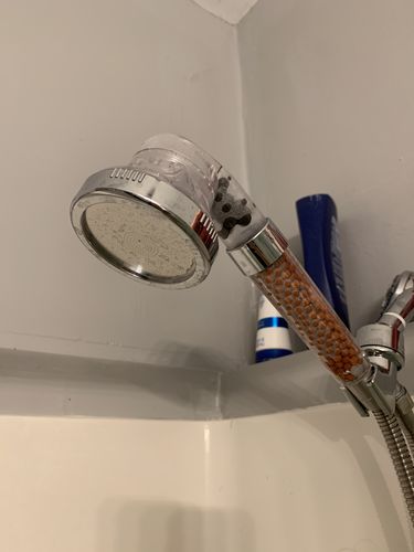 Customer photo review of The Best Eco-Friendly Shower Head