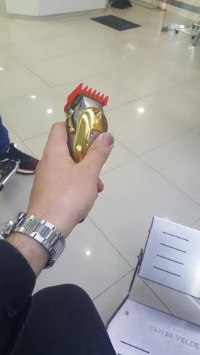 Customer photo review of IZZYCUT™ PRO Acier poli - La tondeuse des pros