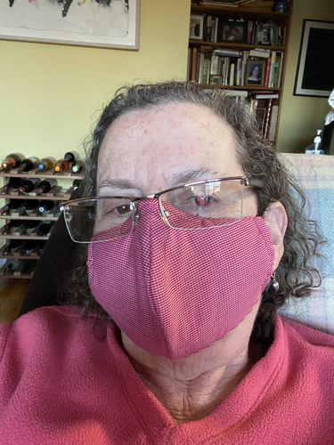 Customer photo review of Advanced Nanotech Premium Face Mask