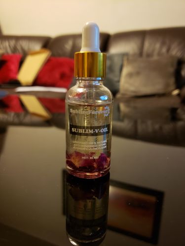 Customer photo review of Huile lubrifiante Intime