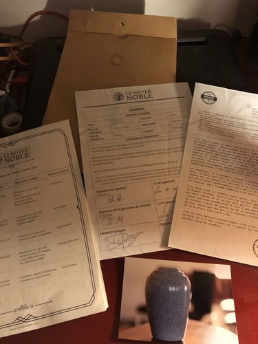 Customer photo review of Dossier Cendres (analogique)