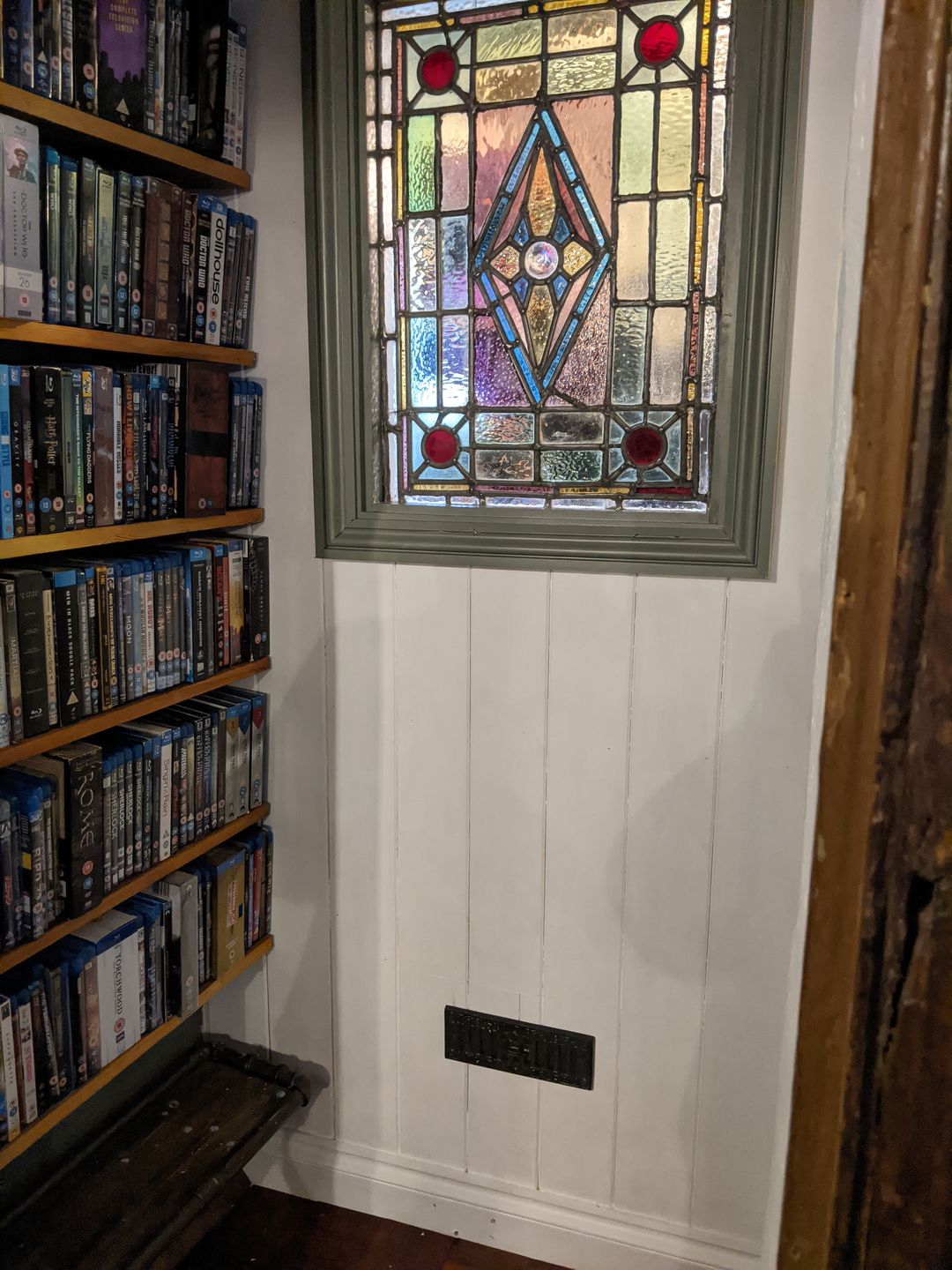 Customer photo review of Black Kenrick Hit & Miss Air Vent · 9 x 3 Inch ·
