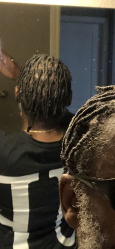 Customer photo review of Flawless Locs & Natural Hair Styling Box