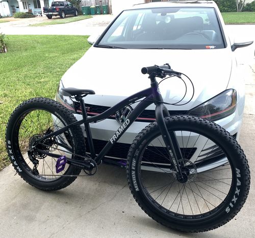 Customer photo review of Wolftrax Alloy Fat Bike 26"