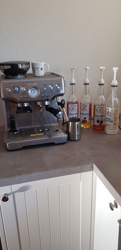 Customer photo review of Butterscotch Coffee Syrup
