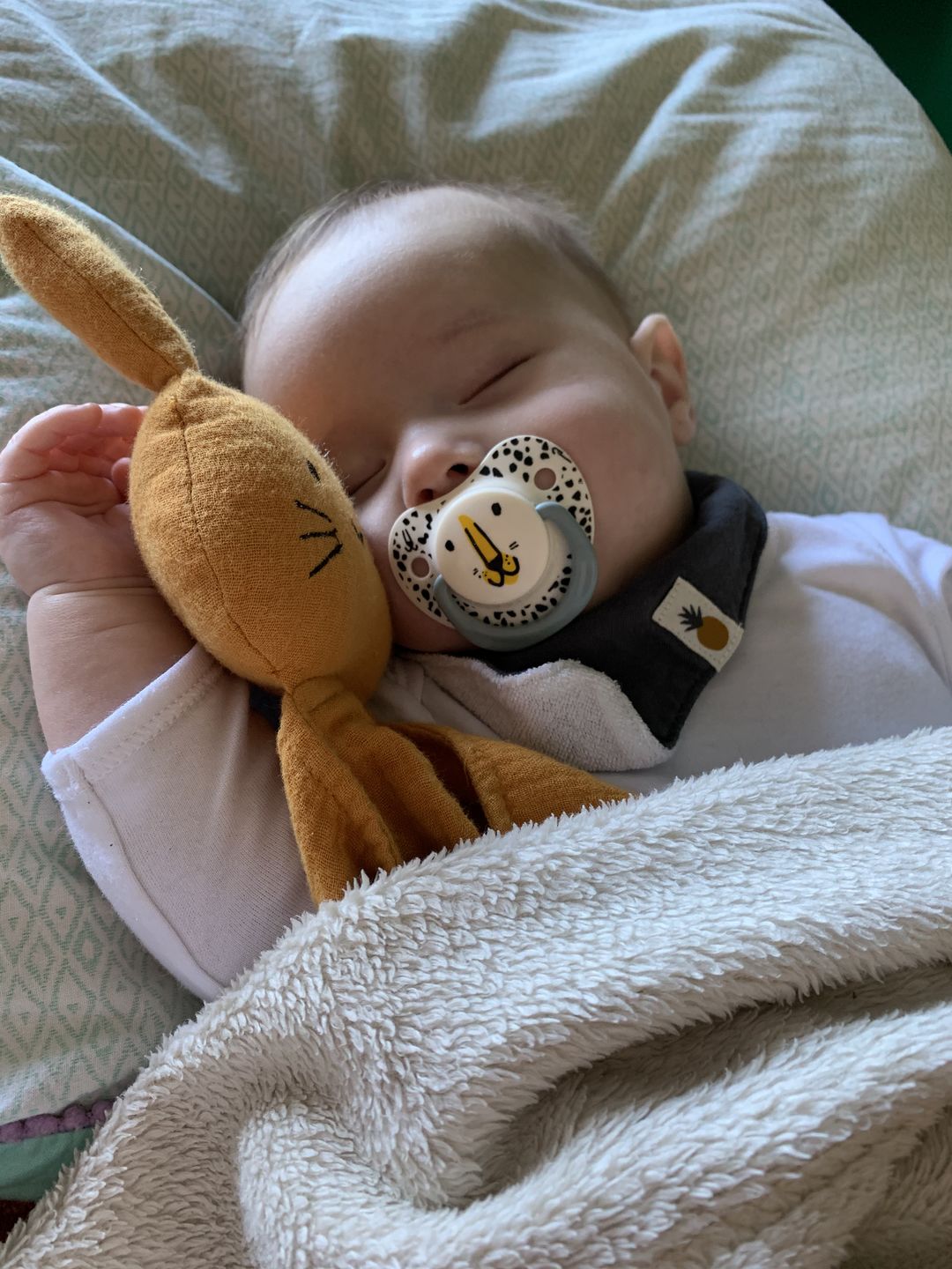 Customer photo review of Doudou Bébé - Lapin "Marceau"