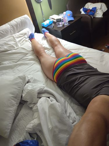 Customer photo review of PARKER Breathable Athletic Sneakers