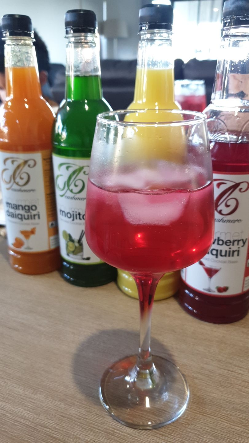 Customer photo review of Piña Colada Cocktail Mix