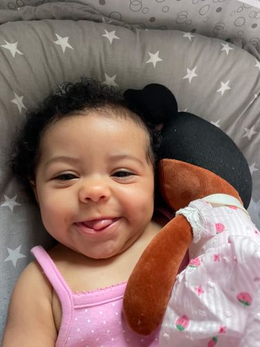 Customer photo review of Personalized Leyadoll (Strawberry) with Gift Bag - 2 Skin Tones