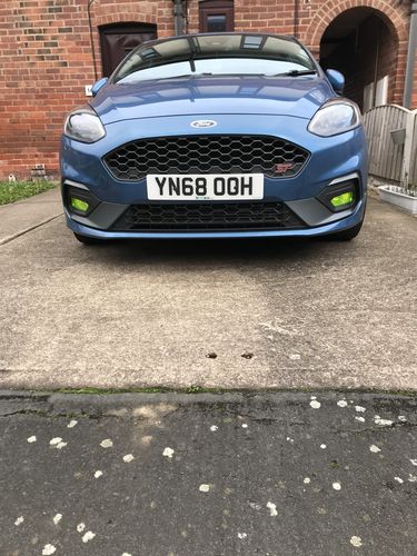 Customer photo review of Fiesta MK8 ST / ST Line Fog Light Armour