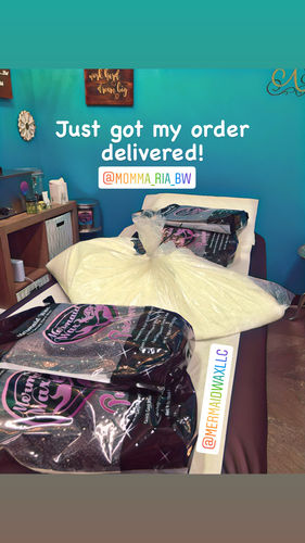 Customer photo review of Signature Series Hair Removal Wax